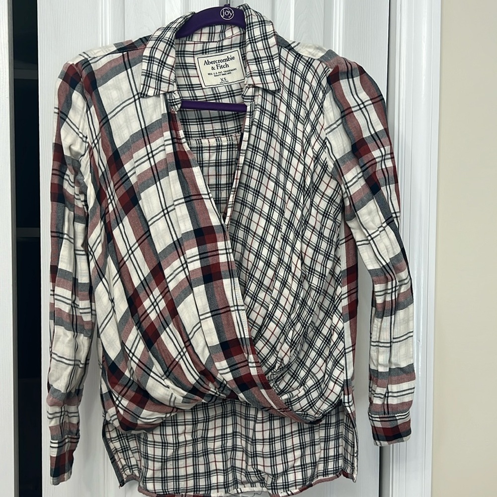 Abercrombie and Fitch plaid shirt
